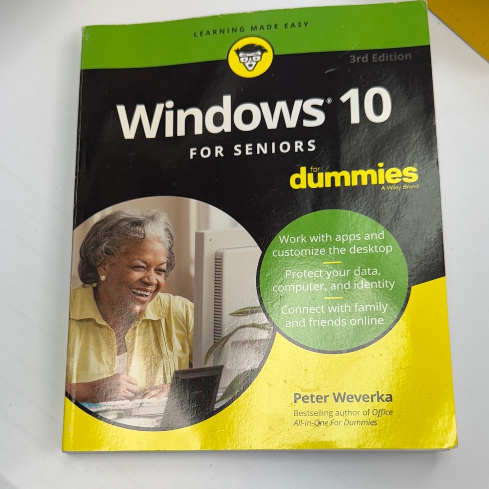 Windows 10 for Seniors for Dummies Book